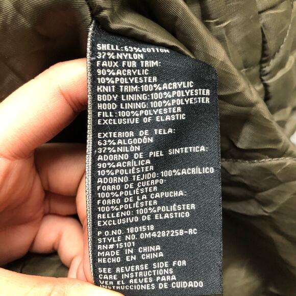 1 Madison Expedition Heritage Collection Lined Parka Jacket Hoodie Womens Medium - Picture 10 of 11